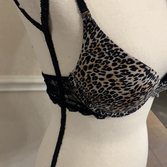 Victoria’s Secret very sexy lace w/animal print push-up bra - Picture 8 of 13